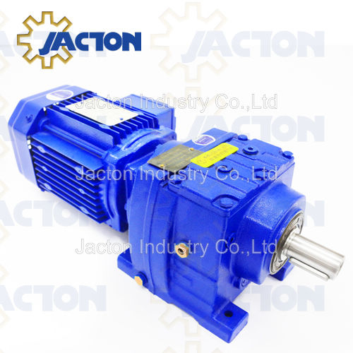 R77 RF77 Redutores de velocidade de engrenagem helicoidal RX77 RXF77 Motoredutor el&eacute;trico coaxial helicoidal