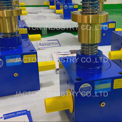 Martinetto a vite cubico da 100 kN - JTC100 - Verticale - Chiocciola rotante