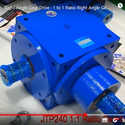 Rapporti di riduzione angolare 1:1 - JTP240 - Riduttore ad angolo retto