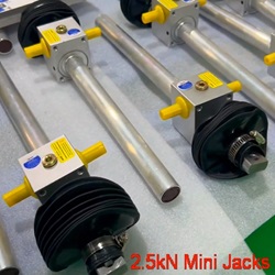 छोटे स्क्रू जैक - JTC2.5 - धौंकनी - क्लिविस अंत