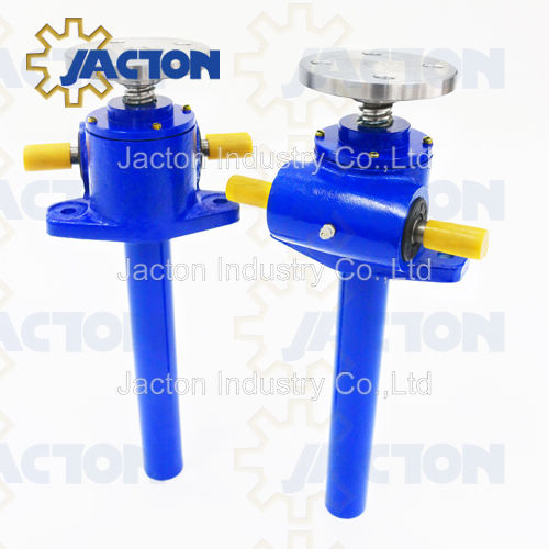 Macacos de parafuso para m&aacute;quina de engrenagem helicoidal em miniatura de 1 tonelada