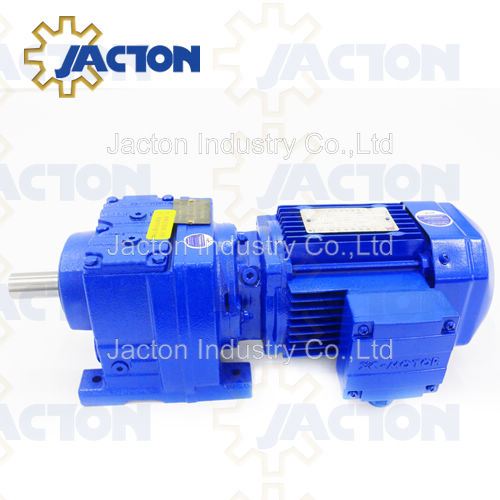 R107 RF107 Motores de engrenagem helicoidal em linha RX107 RXF107 Redutor de motor helicoidal de est&aacute;gio &uacute;nico