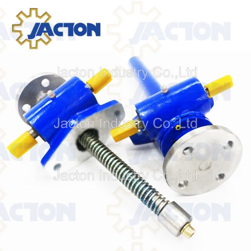 1-Tonnen-Miniatur-Schneckengetriebe-Maschinenhubgetriebe