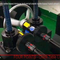 수동식 크랭크 테이블 리프트 메커니즘 - 4개 지점