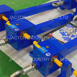 25kN kubieke machineschroefkrik - JTC25 - Rechtop anti-rotatie - Tap