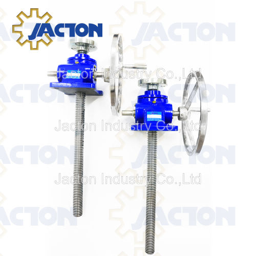 แม่แรงสกรูตัวหนอนล้อมือ 10 ตัน