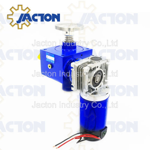 رافعة لولبية ذات ترس دودي بمحرك 25 كيلو نيوتن مع محرك RV Worm Gear 12V