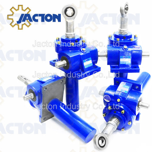 Parafuso de engrenagem helicoidal de 150 kN Tipo de parafuso Jack-Trapezoidal
