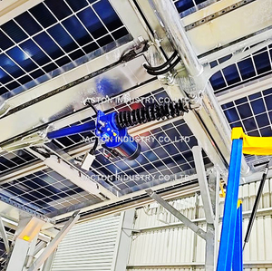 Винтовой домкрат с двойной скобой, приводом от двигателя постоянного тока, 48 В, с ручным управлением, используется для коммерческих автономных солнечных энергетических систем для PowerHouse.jpg